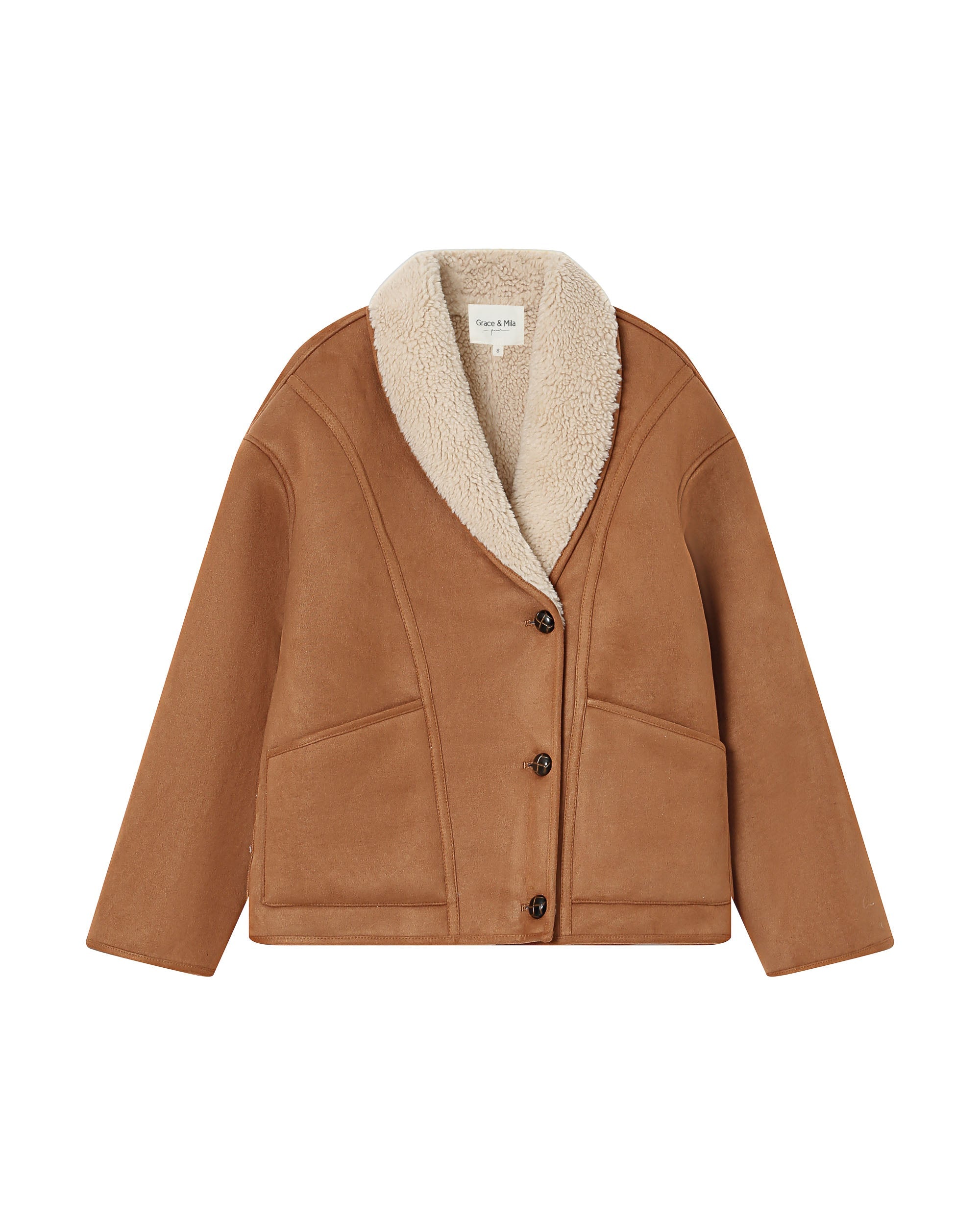 Abrigo Camel Swan