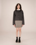 Chaqueta Boxy Antracita Stomy