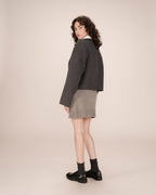 Chaqueta Boxy Antracita Stomy