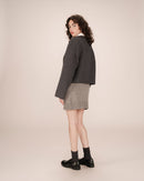 Boxy Jacket Anthracite Stomy
