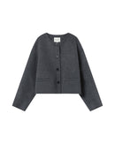 Boxy Jacket Anthracite Stomy