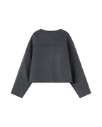 Chaqueta Boxy Antracita Stomy