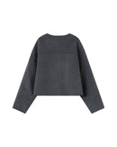 Boxy Jacket Anthracite Stomy