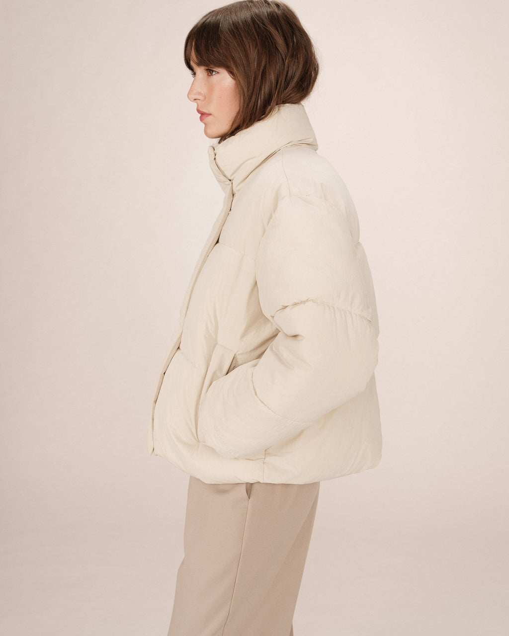 Chaqueta acolchada Sonic - Beige