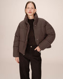Sonic Chocolate Short Down Jacket