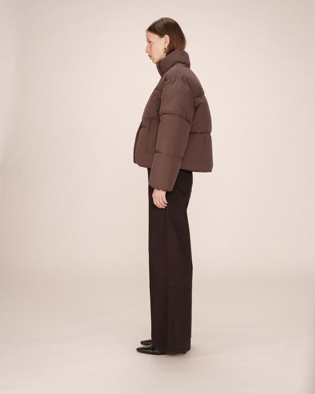 Doudoune Courte Chocolat Sonic