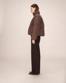 Sonic Chocolate Short Down Jacket