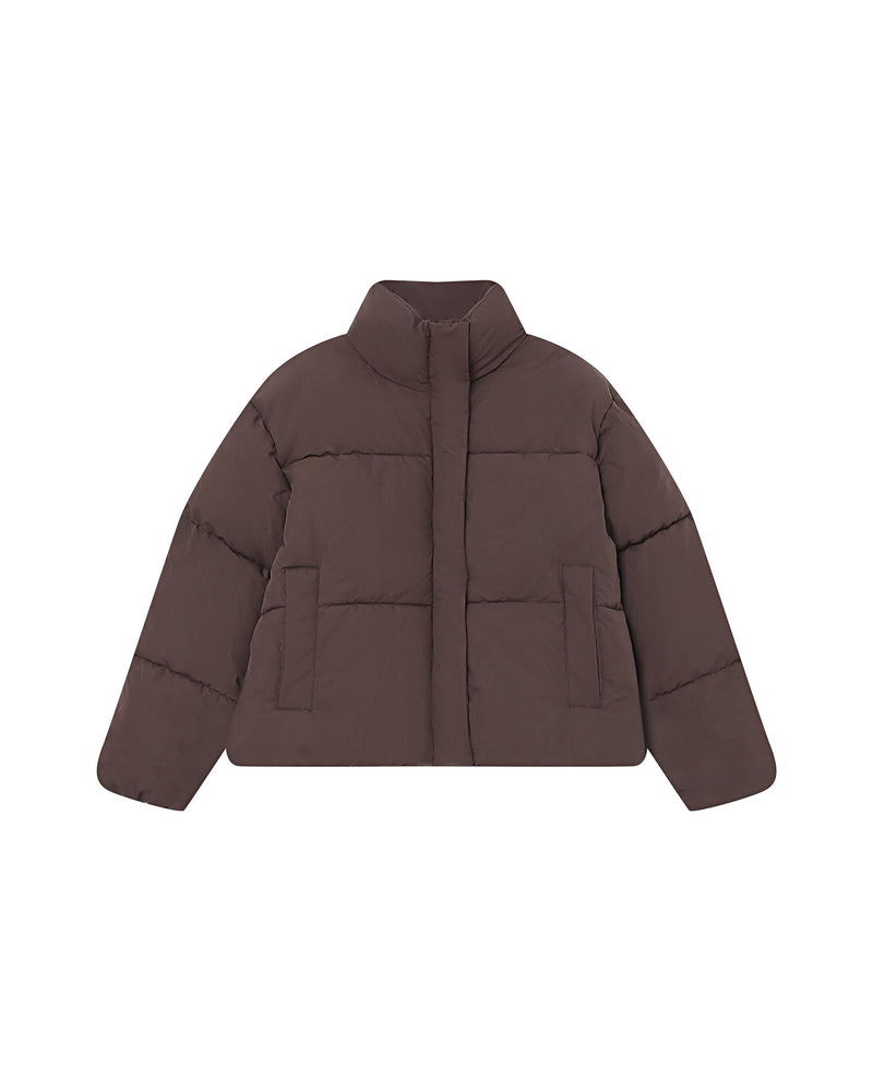 Sonic Chocolate Short Down Jacket