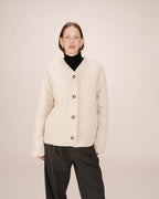 Plumífero Acolchado Beige Shania