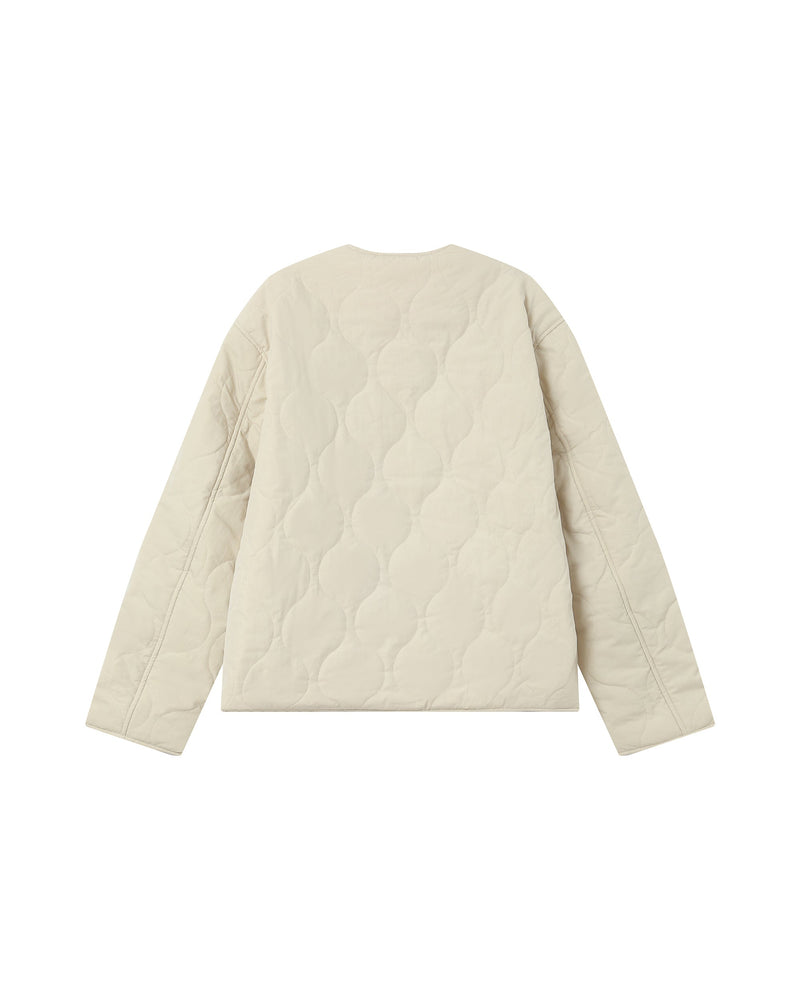 Plumífero acolchado beige Shania