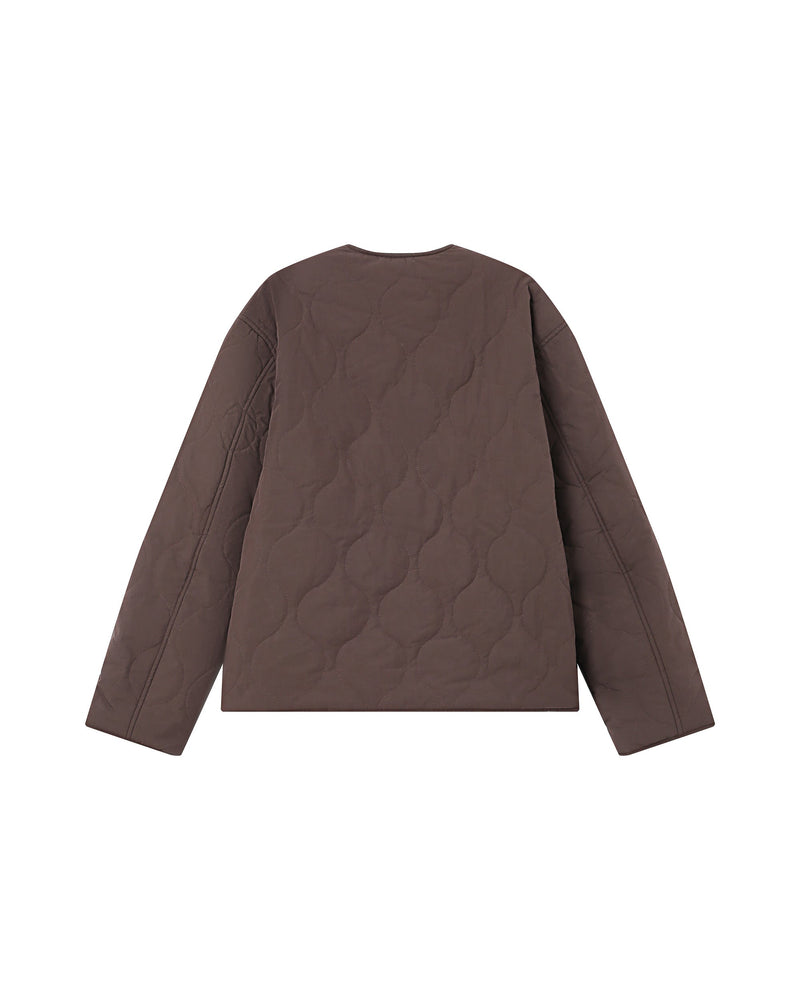 Doudoune Matelassée Chocolat Shania