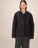 Shania Black Quilted Down Jacket