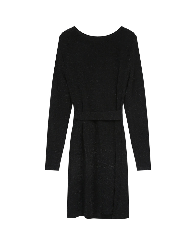 Kurzes Kleid Tea - Schwarz