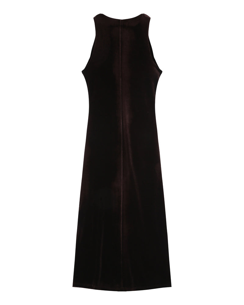 Tivoli Maxi Dress - Chocolate