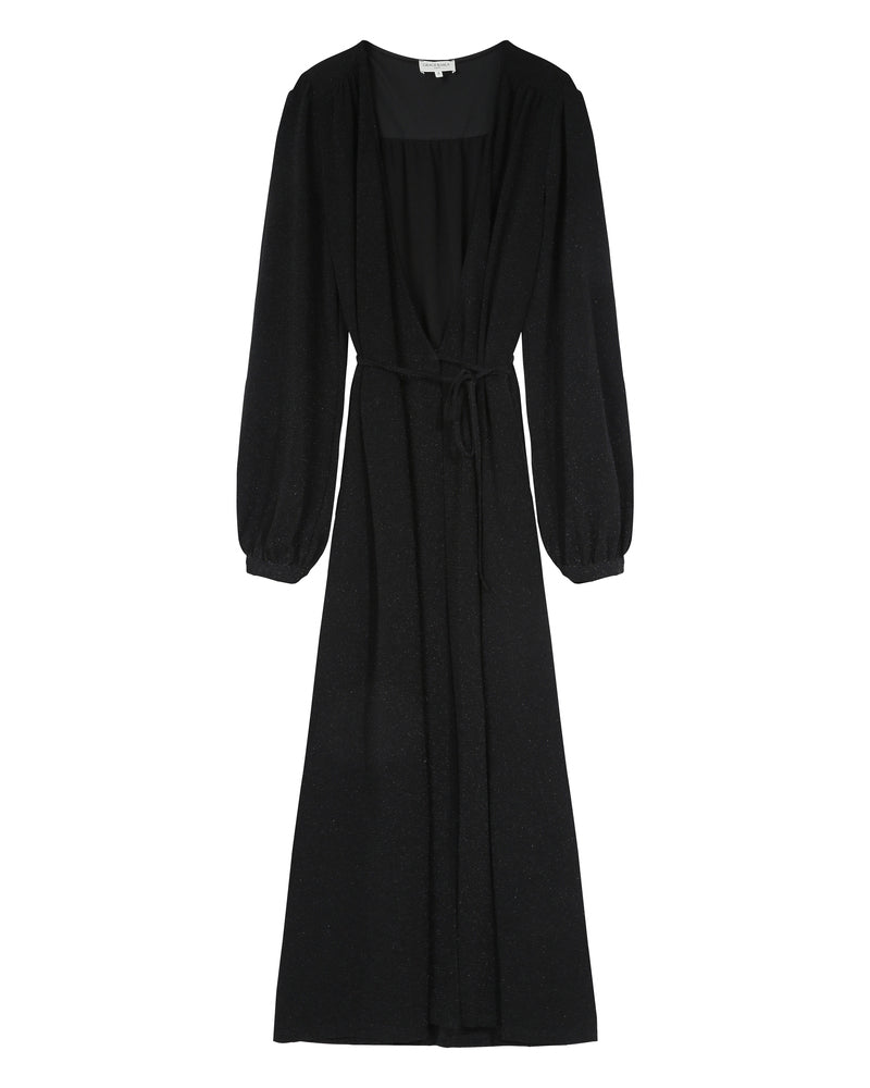 Langes Kleid Talia - Schwarz