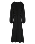 Langes Kleid Talia - Schwarz