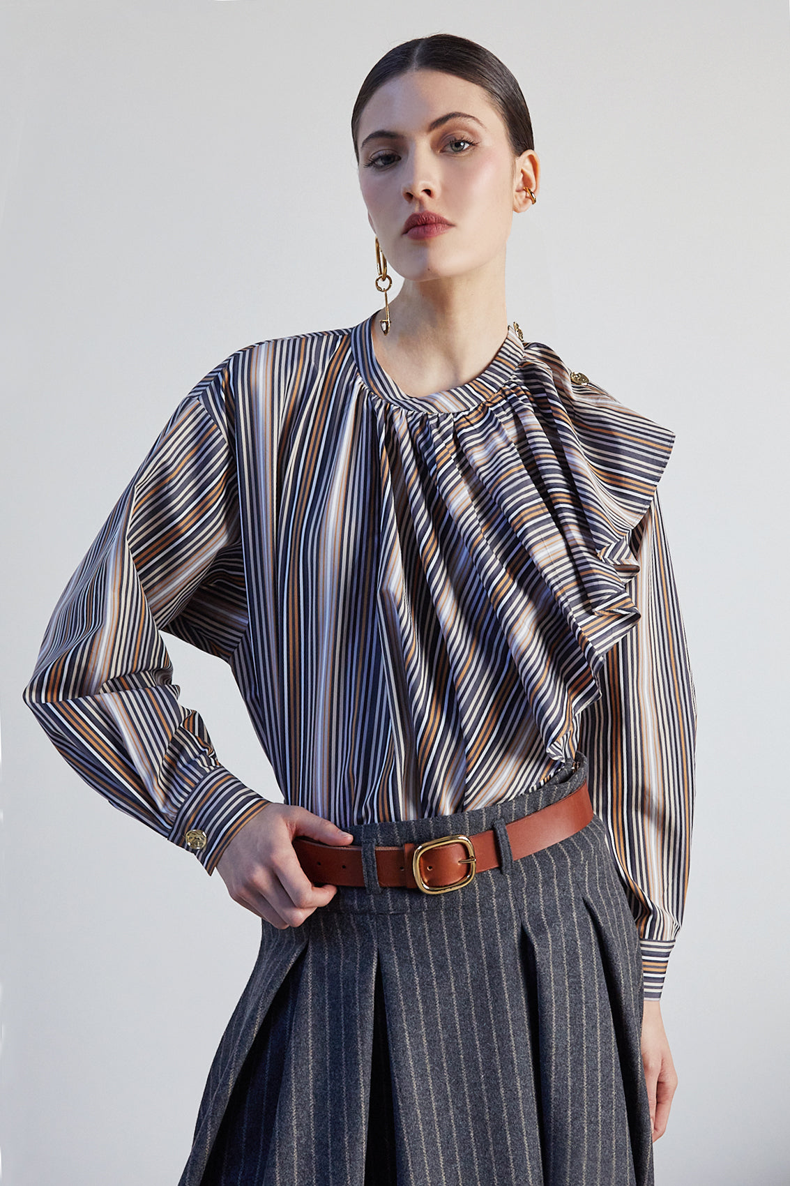 Vivi Blouse - Caramel - Women