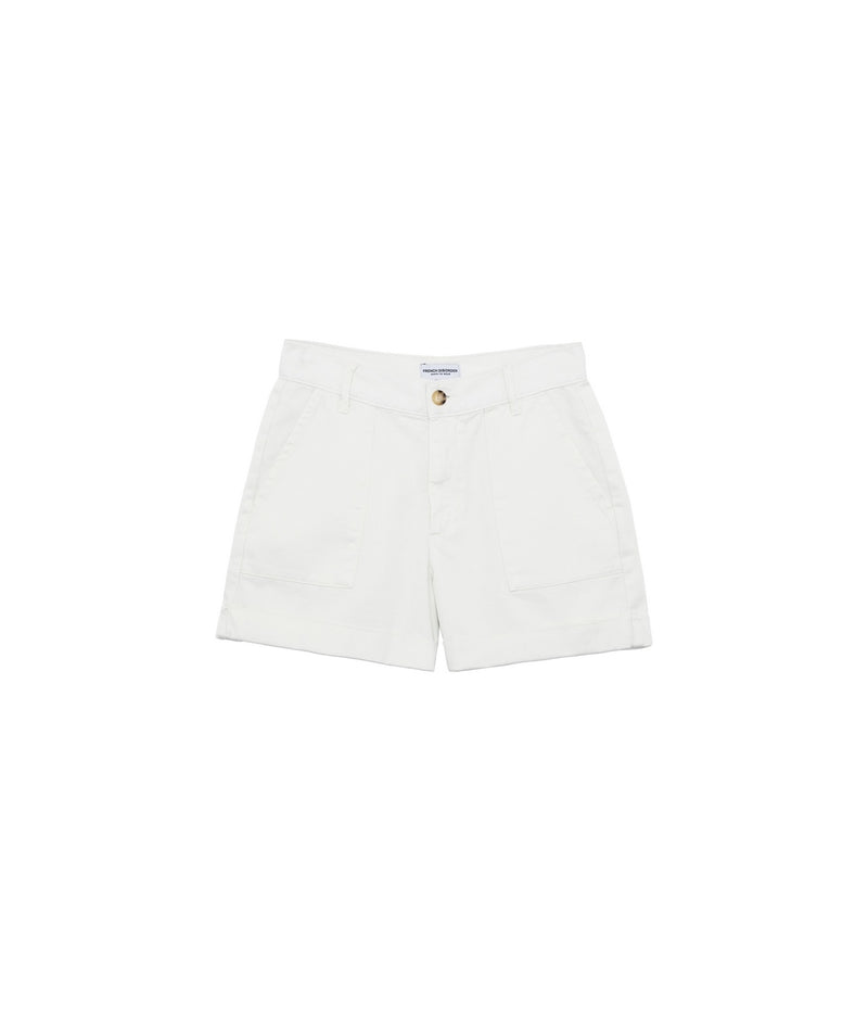 Short Lola Twill - Off White - Femme