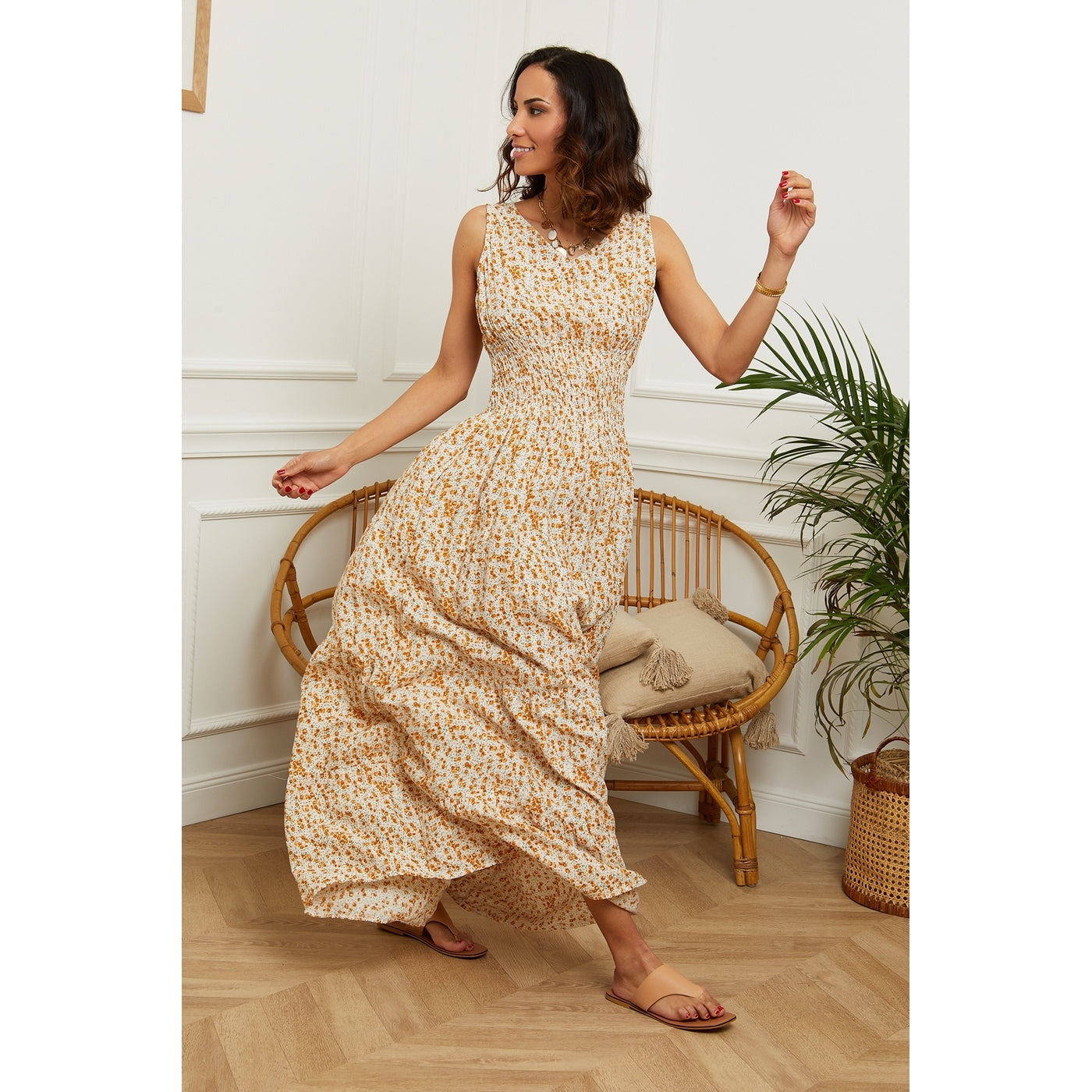 Dress - Mustard
