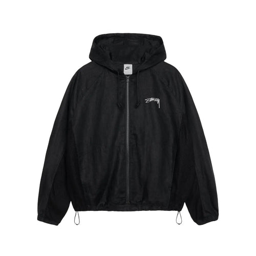 Stüssy X Nike Linen Shell Jacket Noir - Noir