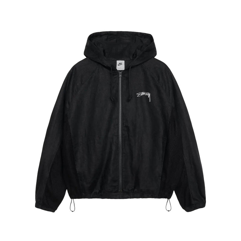 Stüssy X Nike Linen Shell Jacket Noir - Noir
