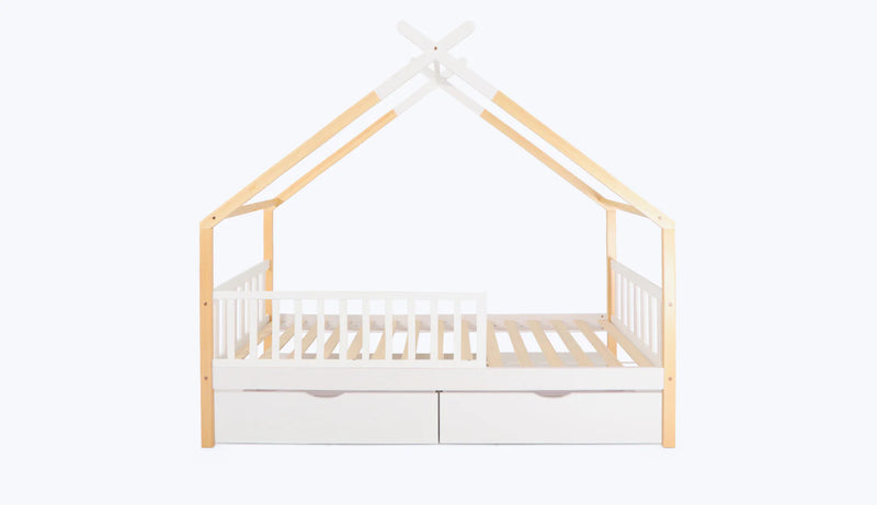 Cama Cabina Odyssey Con Barrera Y Cajones Dobles