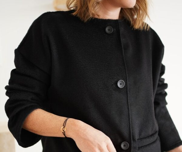 Cardigan Etoffe - Black