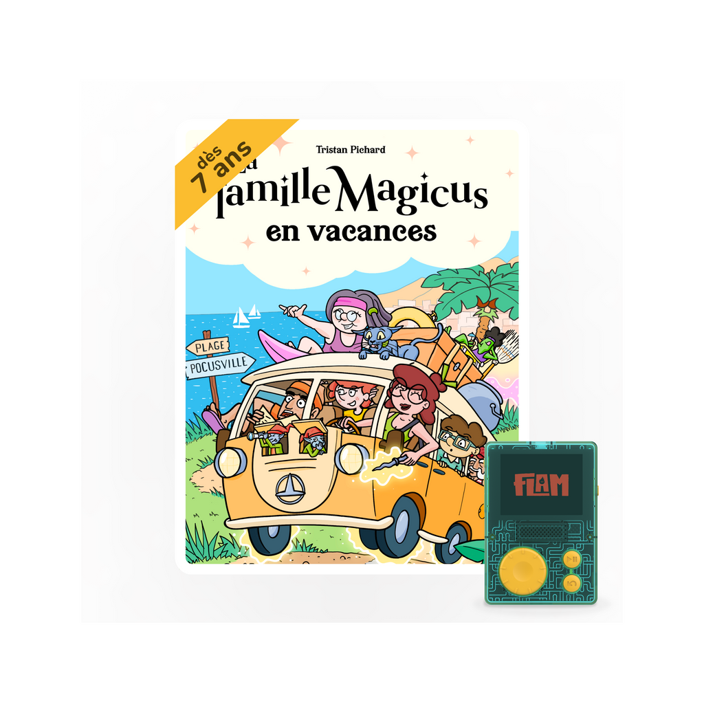 La Famille Magicus Part En Vacances - Livre Audio Flam