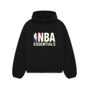 Hoodie Essentials Nba Black - Noir - Mixte