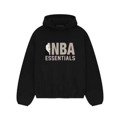 Hoodie Essentials Nba Ss25 Black - Noir - Mixte