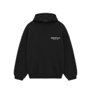 Hoodie Essentials Fleece Black - Noir - Mixte