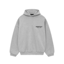 Hoodie Essentials Fleece Light Heather Gray - Gris - Mixte