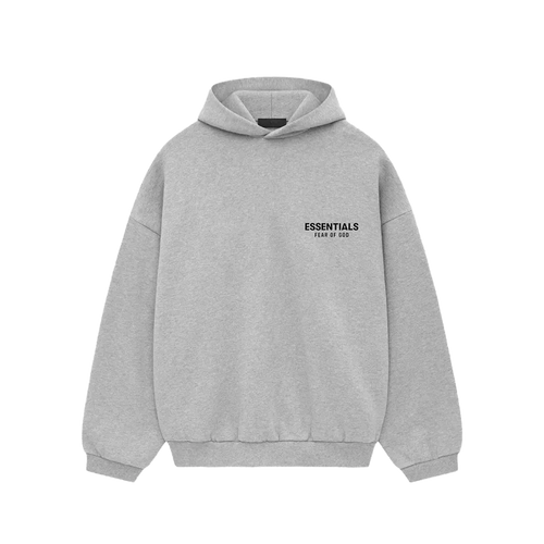 Hoodie Essentials Fleece Light Heather Gray - Gris - Mixte