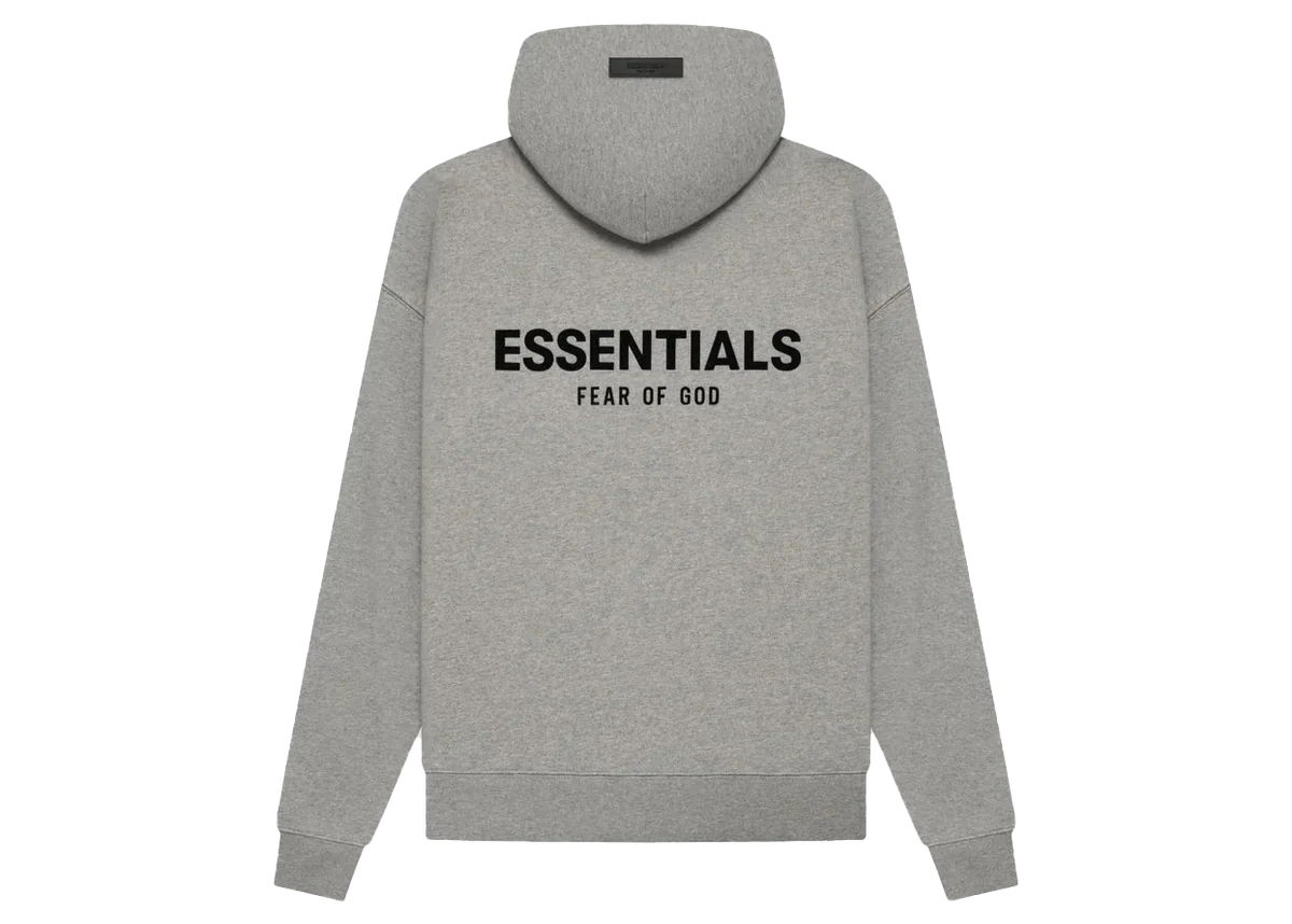 Hoodie Essentials – Fear of God Essentials – Dark Oatmeal