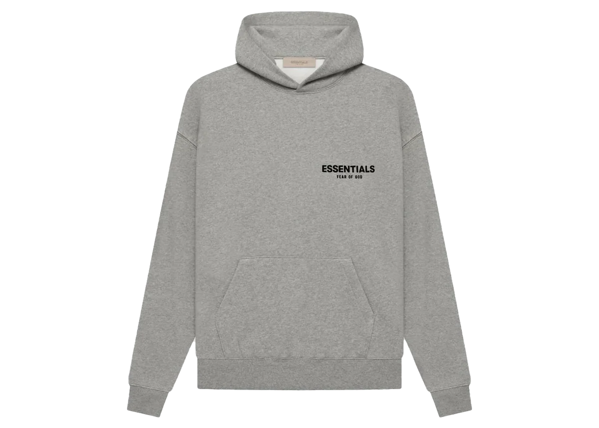 Hoodie Essentials – Fear of God Essentials – Dark Oatmeal