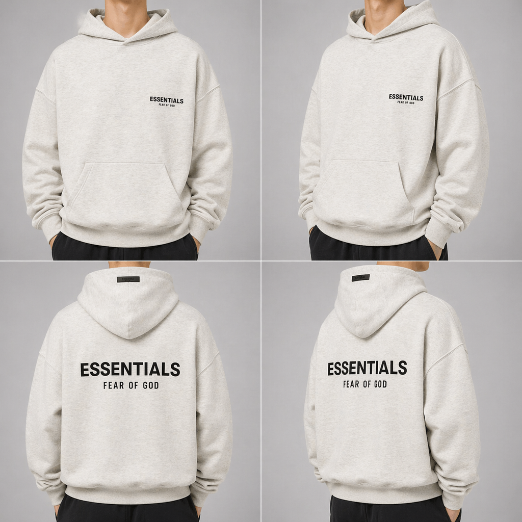 Hoodie Essentials – Fear of God Essentials – Light Oatmeal