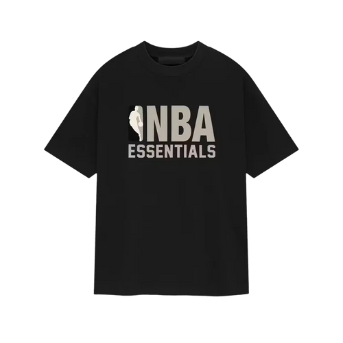 T-Shirt Essentials Nba Black (Ss25) - Noir - Mixte