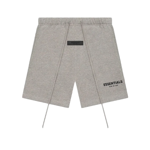 Short Essentials Sweatshort Dark Oatmeal - Gris - Mixte
