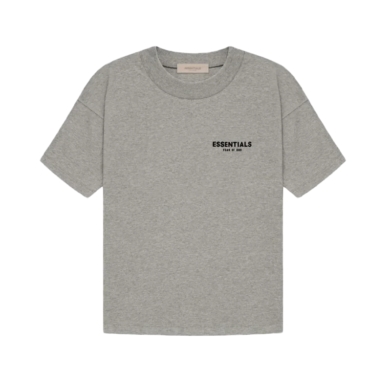 T-Shirt Essentials Dark Oatmeal (Ss22) - Gris - Mixte