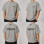 T-Shirt Essentials – Fear of God Essentials – Dark Oatmeal