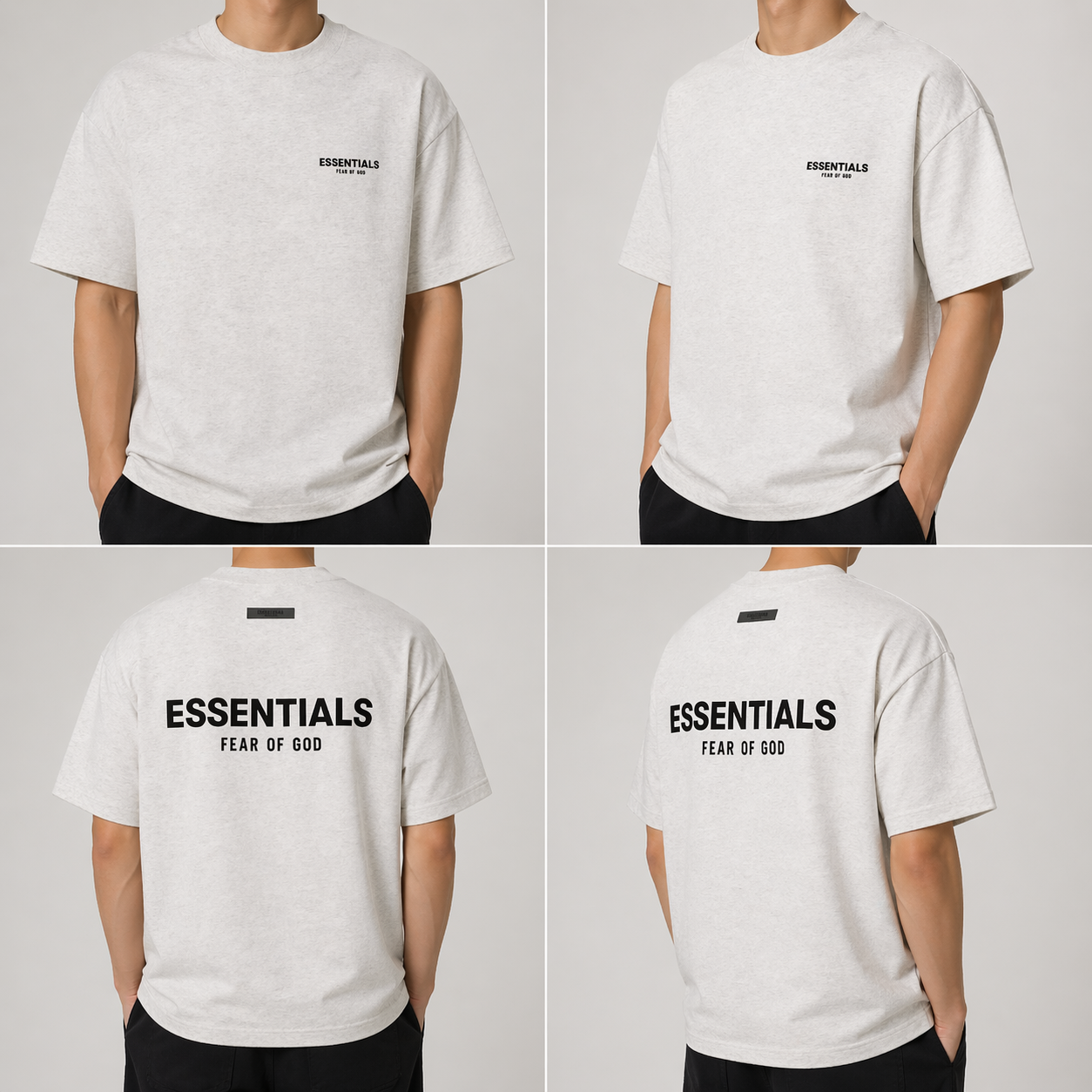 T-Shirt Essentials – Fear of God Essentials – Light Oatmeal