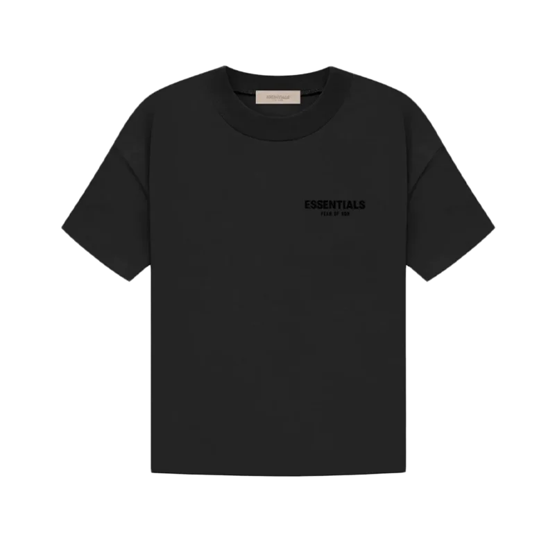 T-Shirt Essentials Stretch Limo - Noir - Mixte