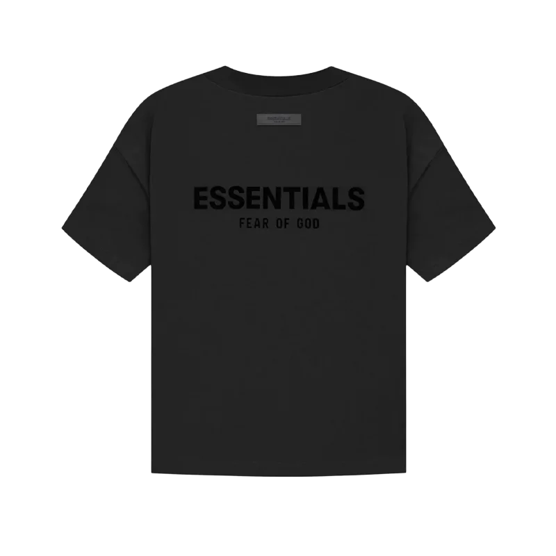 T-Shirt Essentials Stretch Limo - Noir - Mixte