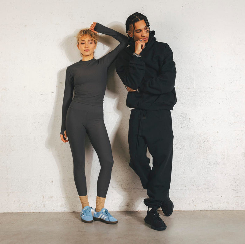 Jogging Essentials Stretch Limo - Noir - Mixte