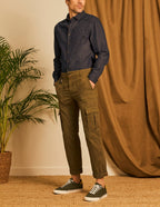 Reiko - Pantalon Cargo Fred - Kaki - Homme