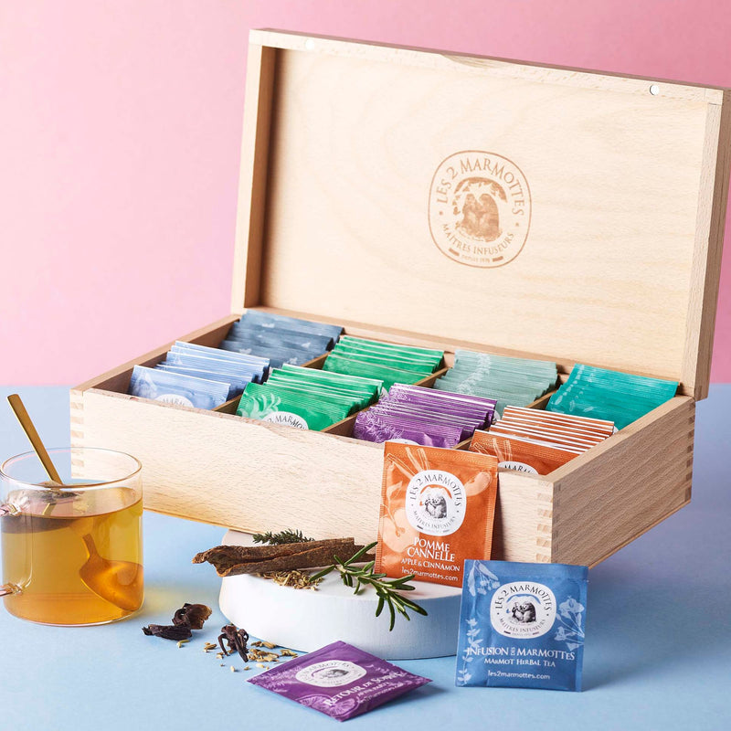 Coffret Prestige Bois Du Jura Sélection Infusions - 120 Sachets