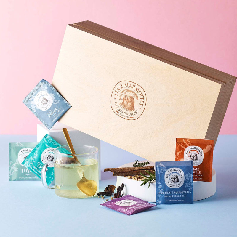 Coffret Prestige Bois Du Jura Sélection Infusions - 120 Sachets