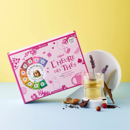 Coffret L'Heure Des Thés - 9 Thés Et Rooibos - 75 Sachets