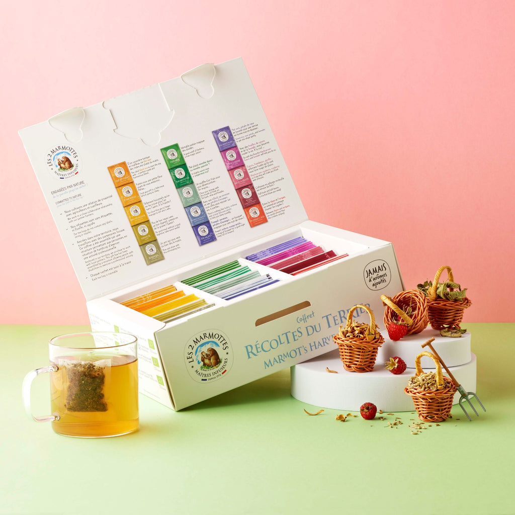 Terrier Harvest Gift Set - 15 Infusions and Teas - 90 Sachets