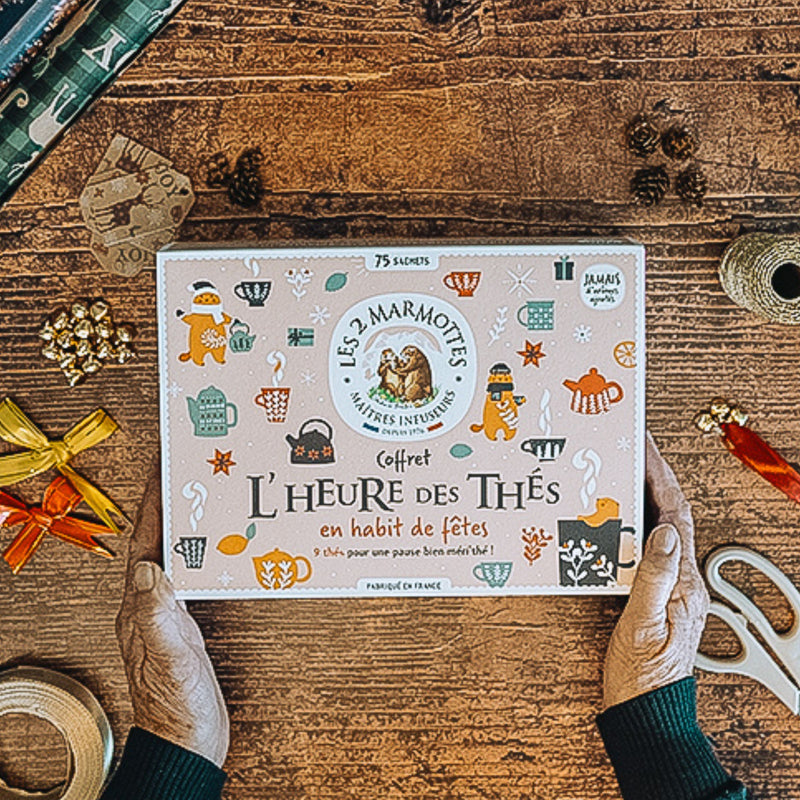 Coffret L'Heure Des Thés - 9 Thés Et Rooibos - 75 Sachets